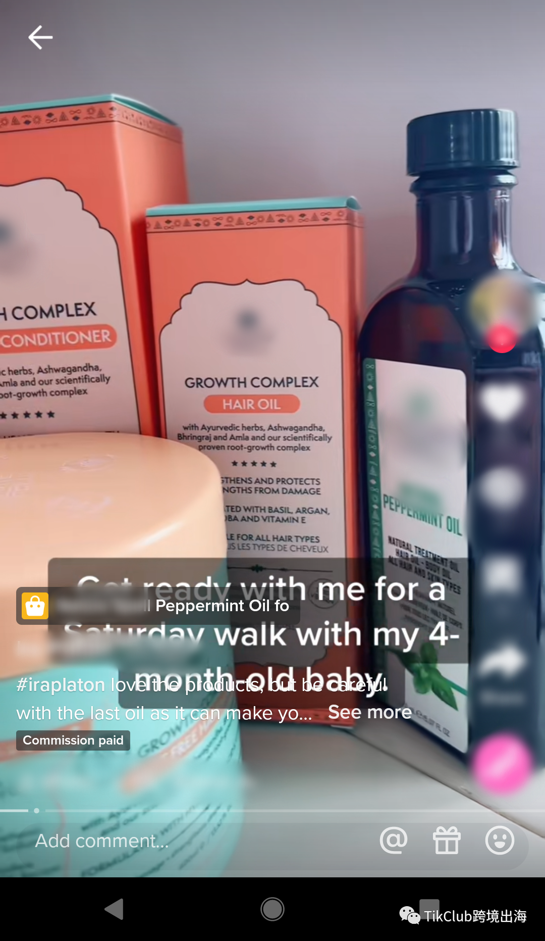 TikTok带货爆单：热门标签#hairgrowth超过99亿次播放，护发精油单店劲卖超过51万单！