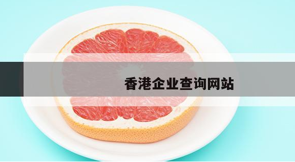 香港企业查询网站（注册香港公司后如何查询）