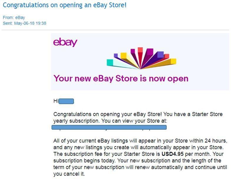 eBay新账号要不要订购店铺？订购店铺的操作流程！