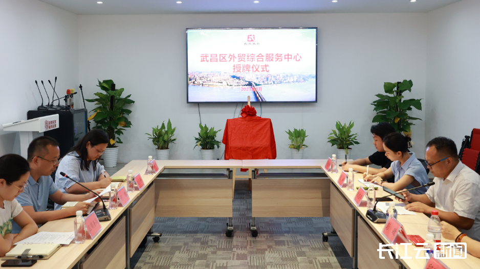 武汉市武昌区外贸综合服务中心挂牌成立，助力区内外贸企业发展