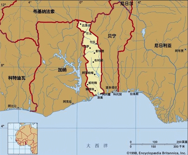 多哥是哪个国家的城市？多哥简介概况